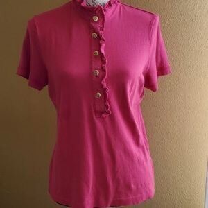 Tory Burch Pink Shirt